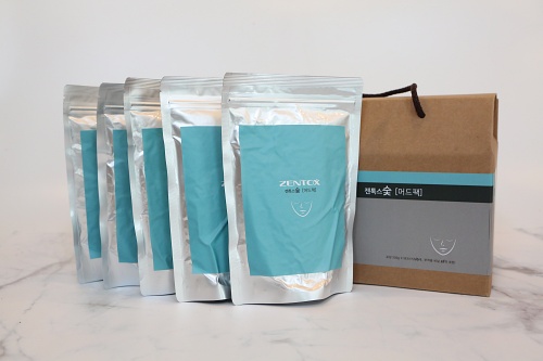 젠톡스숯머드팩 (숯팩/숯떡용)250g*5개