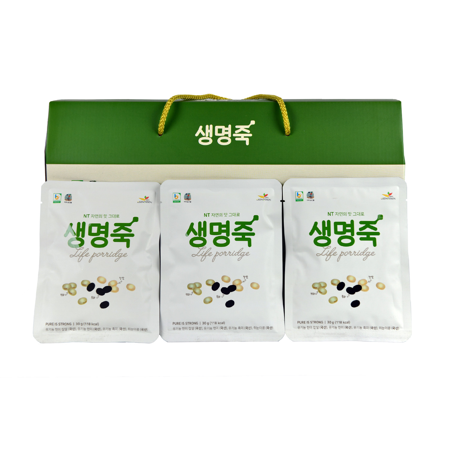 NT 생명죽 유기농 간편식 생식