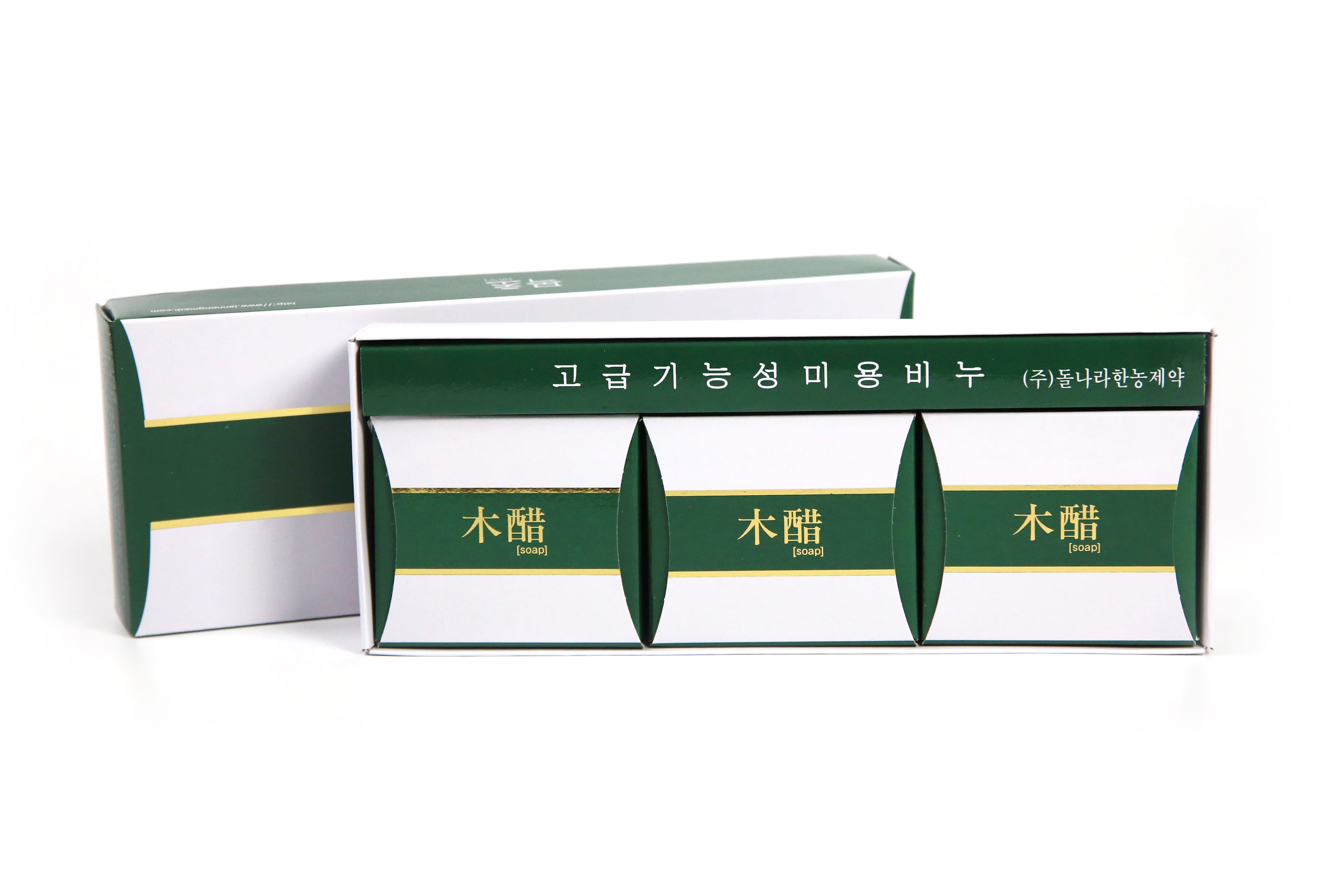 한농제약 목초비누 세트 (100g x 3ea) 고급  미용 비누